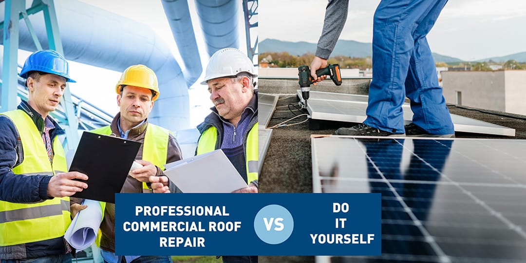 Professional Commercial Roof Repair vs DIY