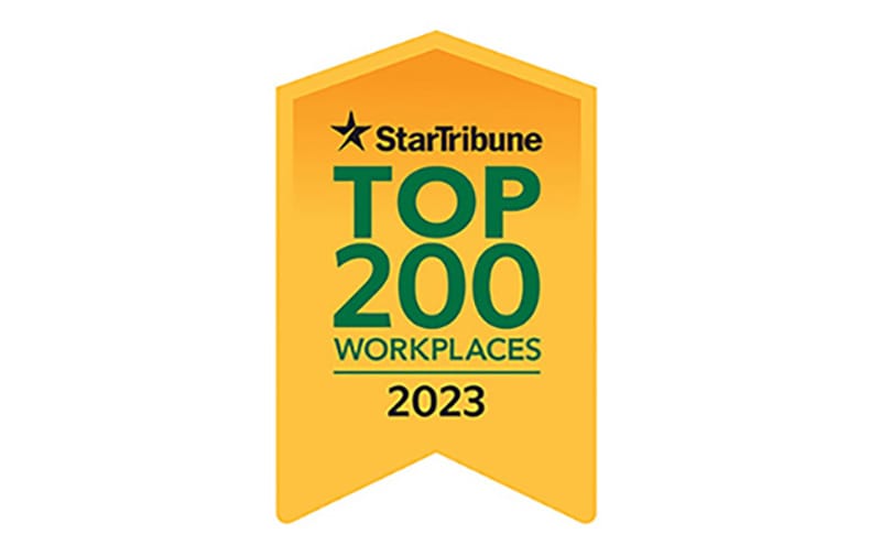 Star Tribune Annual Top Workplace Award