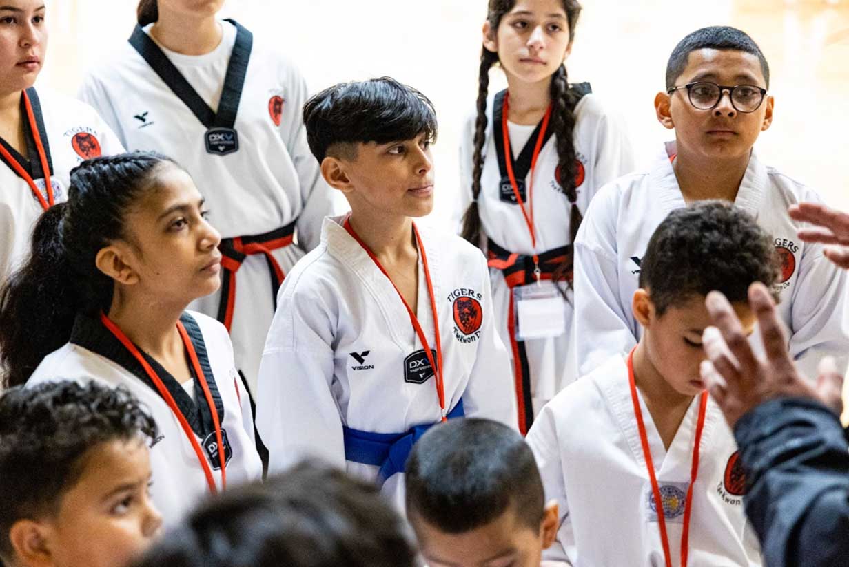 Allweather Roof supporting the Tigers Tae Kwon Do team, photo 2