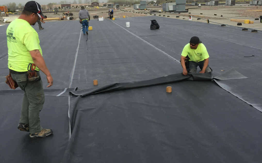 Comparison of a well-maintained roof and a damaged roof, highlighting cost benefits of preventive maintenance