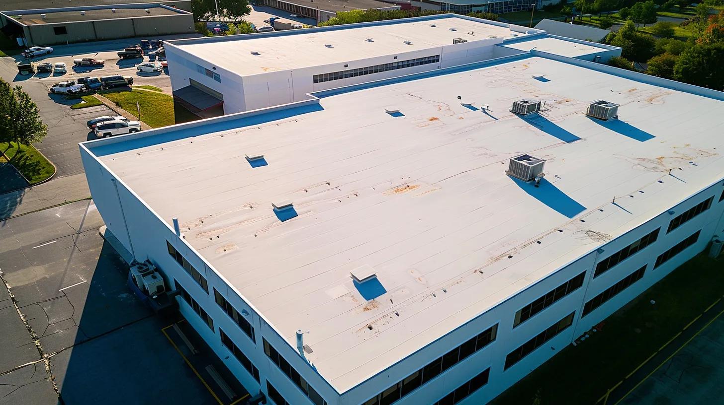 please generate a commercial flat roof