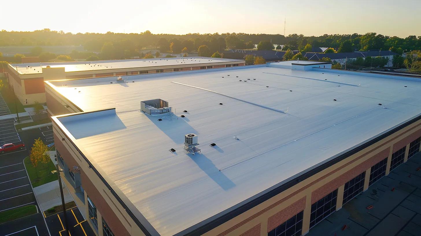 TPO commercial roof