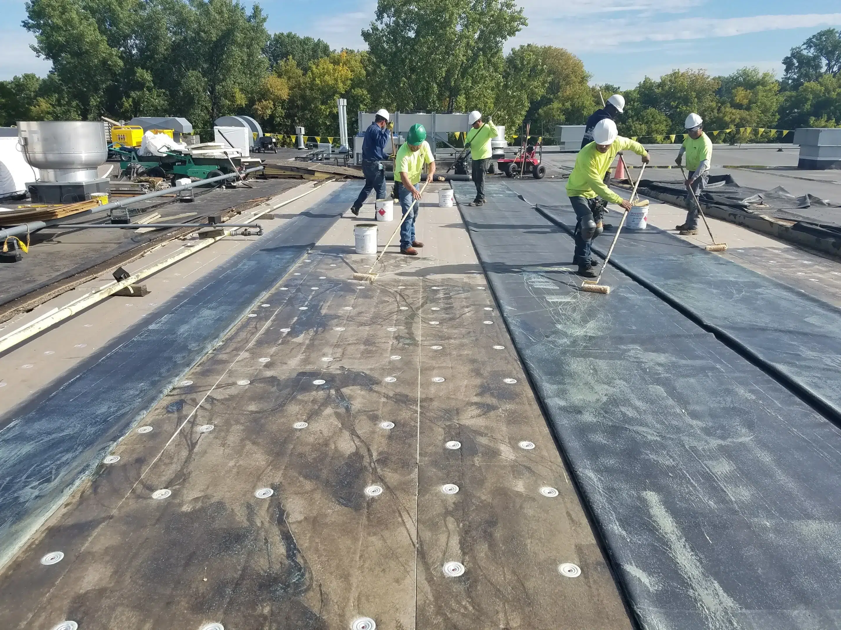 Commercial EPDM roofing in Minneapolis, MN