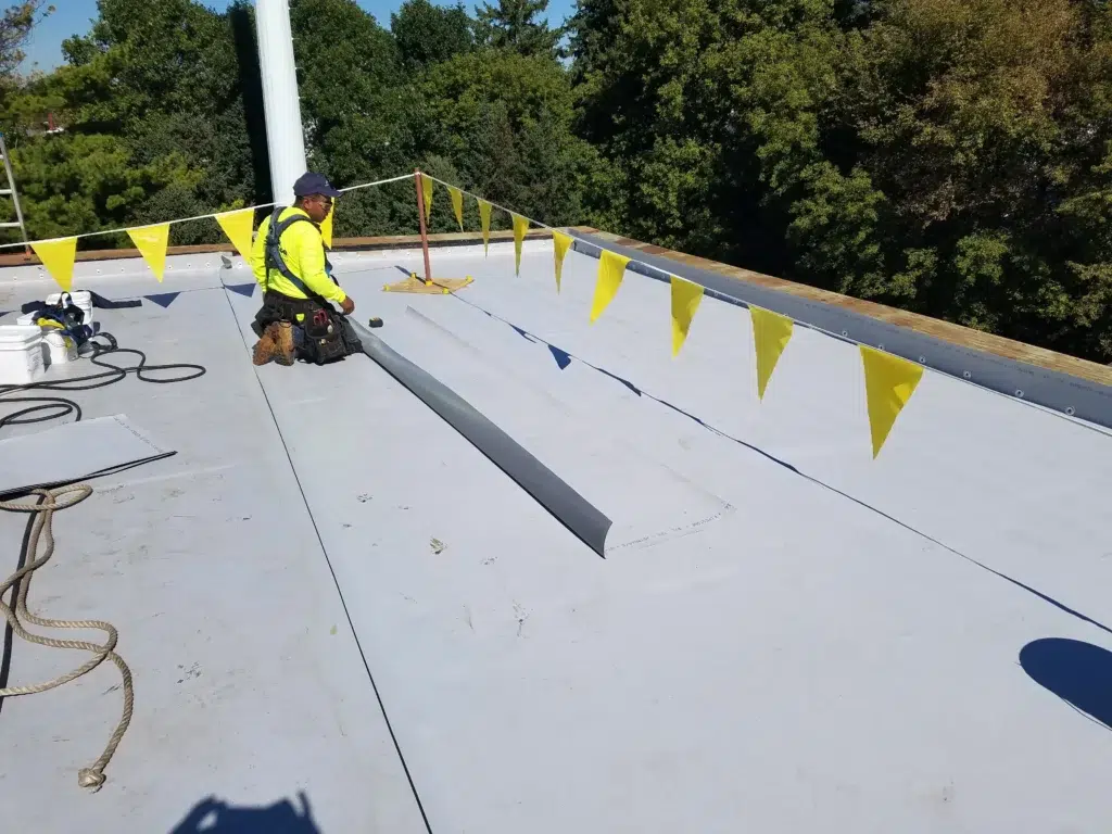 Commercial PVC-KEE Roofing